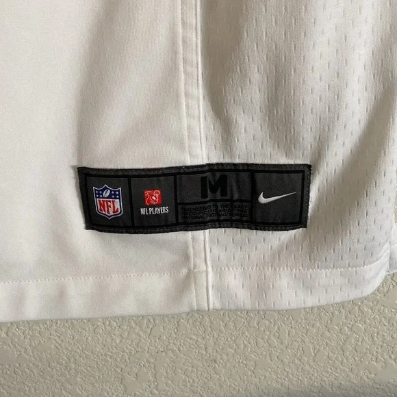 NIKE NFL New York Jets White and Green Jersey Size M